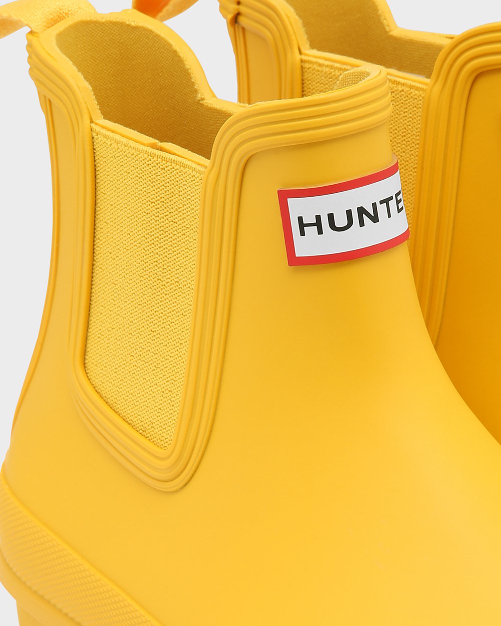 Hunter Mujer Original - Botas Chelsea Amarillo - 940-ICFEDP